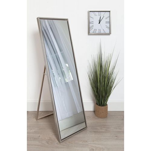  Kate and Laurel Evans Wood Framed Free Standing Mirror with Easel, Gold