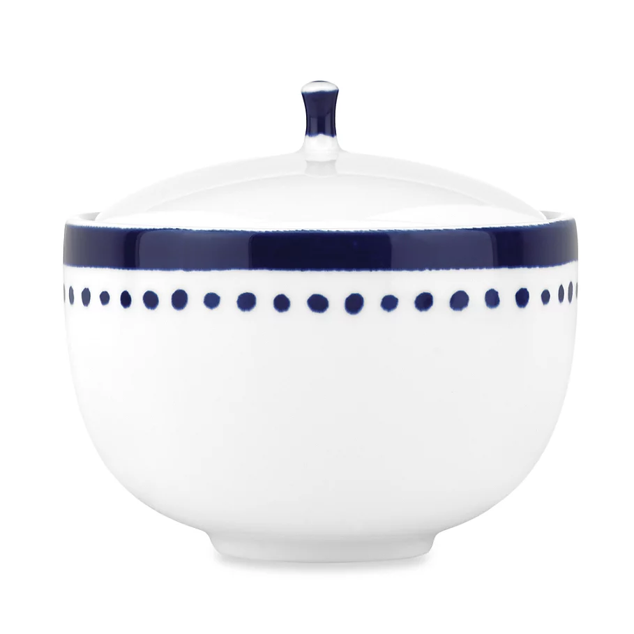 Kate spade new york kate spade new york Charlotte Street™ Covered Sugar Bowl in Indigo