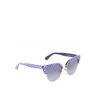 Kate Spade Karri printed half-frame sunglasses