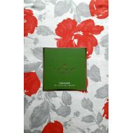 Kate Spade New York Kate Spade Garden Rose Tablecloth Grey Coral 60 x 102 in, 100% cotton