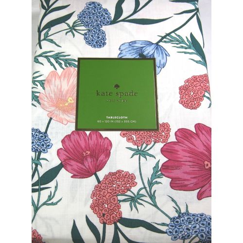케이트 스페이드 뉴욕 Kate Spade New York Kate Spade Blossom Tablecloth, 60-by-120 Inch Oblong Rectangular