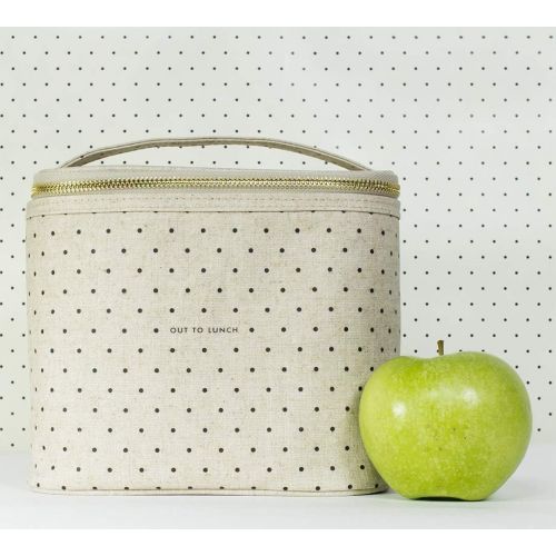 케이트 스페이드 뉴욕 Kate Spade New York Lunch Tote, Deco Dots (Out To Lunch), Canvas