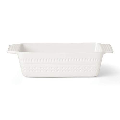 케이트 스페이드 뉴욕 KATE SPADE Willow Drive Cream Loaf Pan, 2.65 LB, White: Kitchen & Dining