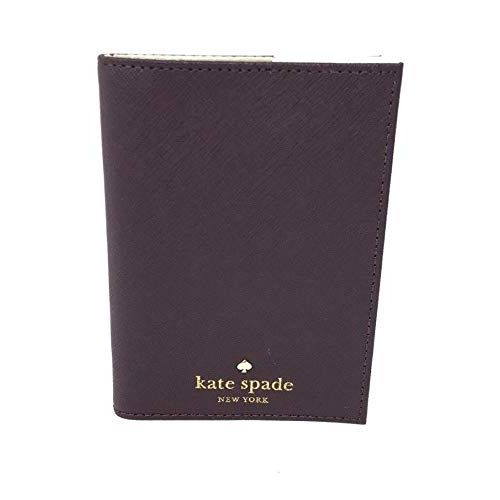 케이트 스페이드 뉴욕 Kate Spade New York Mikas Pond Leather Passport Holder (Mahogany)