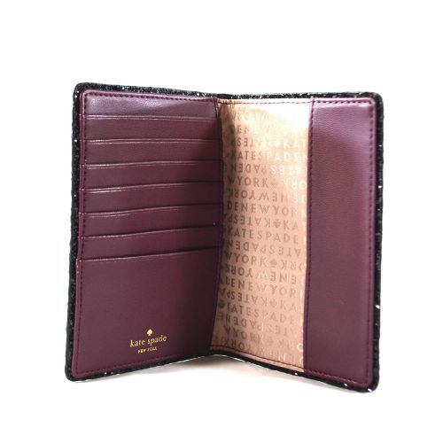 케이트 스페이드 뉴욕 Kate+Spade+New+York Kate Spade Imogene Seton Drive Leather Passport Holder Case Cover