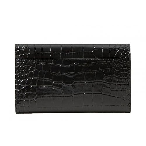 케이트 스페이드 뉴욕 Kate+Spade+New+York Kate Spade New York Bristol Drive Croc Phoenix Travel Wallet - Black