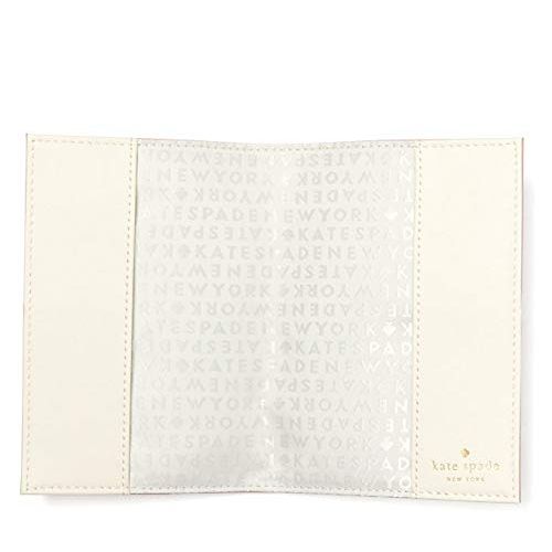 케이트 스페이드 뉴욕 Kate Spade New York Kate Spade Mikas Pond Leather Passport Holder (WarmVellum)