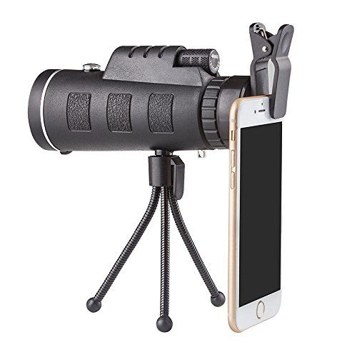  KathShop Universal Clip 40x60 Optical Zoom Telescope Telephoto Mobile Phone Camera Lens for Smartphones Lenses With Package