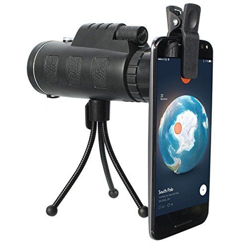  KathShop Universal Clip 40x60 Optical Zoom Telescope Telephoto Mobile Phone Camera Lens for Smartphones Lenses With Package