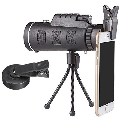  KathShop Universal Clip 40x60 Optical Zoom Telescope Telephoto Mobile Phone Camera Lens for Smartphones Lenses With Package