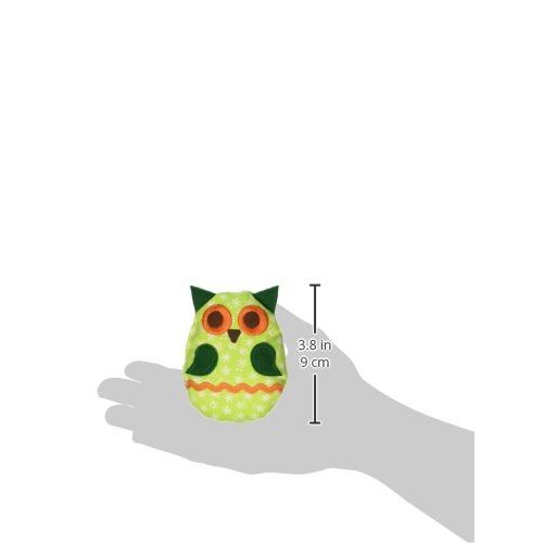  Kathe Kruse - Green Owl Stuffed Rattle