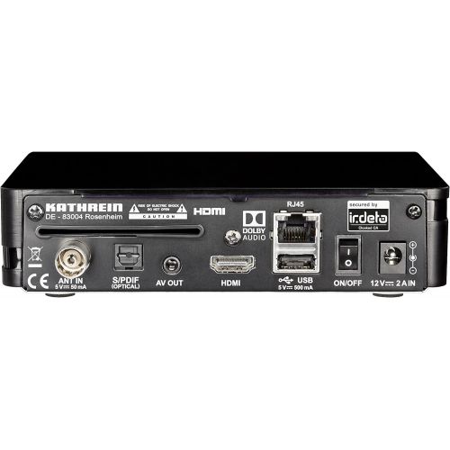  Kathrein 20210241 UFT 930sw DVB T2 Receiver, Black