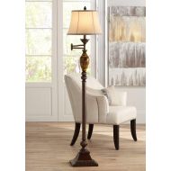 Kathy ireland Kathy Ireland Mulholland 61 High Swing Arm Floor Lamp