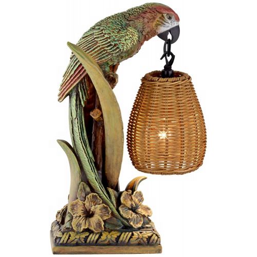  Kathy ireland Kathy Ireland Parrot Paradise Table Lamp