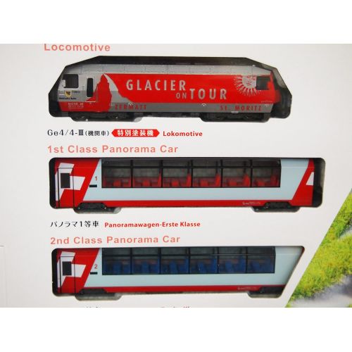  N Scale 10-006 Starter Set SP Alps Glacier Train : Glacier on Tour by Kato