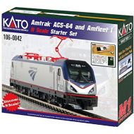 Kato USA Model Train Products N Amtrak ACS-64 & Amfleet I Starter Set
