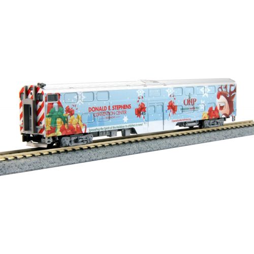  Kato USA Model Train Products N 2016 Operation North Pole Christmas Train Add-On Boxed Car Set