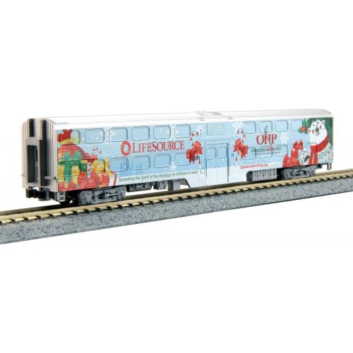  Kato USA Model Train Products N 2016 Operation North Pole Christmas Train Locomotive & Cars