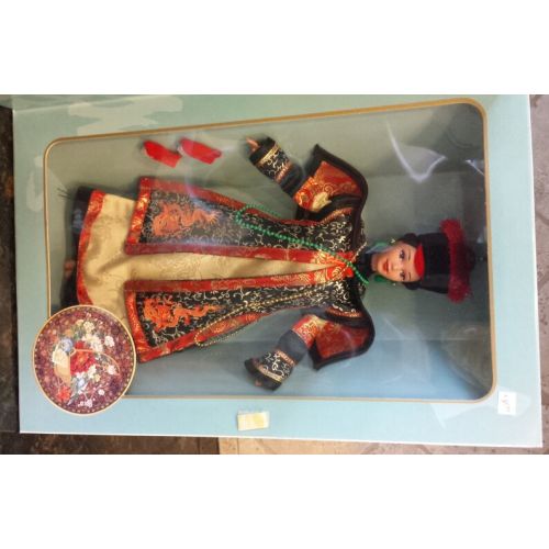  KatsVintageTreasures NRFB Chinese Empress Barbie Doll The Great Eras Collection #16708