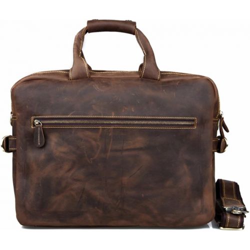  [아마존핫딜][아마존 핫딜] Kattee Crazy-Horse Leather Briefcase 16 Laptop Tote Shoulder Bag