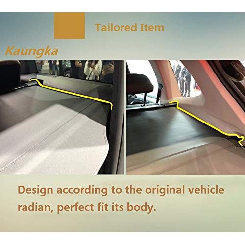  Kaungka Cargo Liner Rear Cargo Tray Trunk Floor Mat Waterproof Protector for 2012 2013 2014 2015 2016 Honda CRV