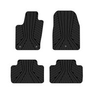 Kaungka Heavy Rubber Car Front Floor Mats Compatible for 2011 2012 2013 2014 2015 2016 2017 2018 Jeep Grand Cherokee -All Weather and Season