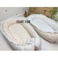 /KauriShop SALE!! double-sided baby nest for newborn babynest, sleep bed, cot, snuggle nest, pod, baby nest pattern, sleep nest, co sle