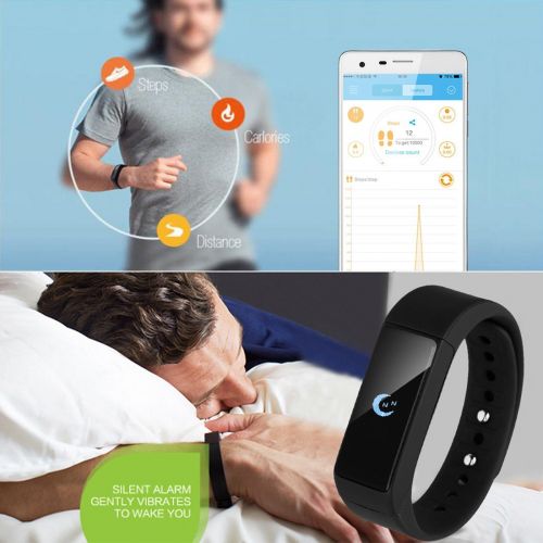  Kavas - New for iwown i5 plus Smart Wristband Bluetooth 4.0 Smartband Smart Band Passometer Sleep Monitor Smart Bracelet