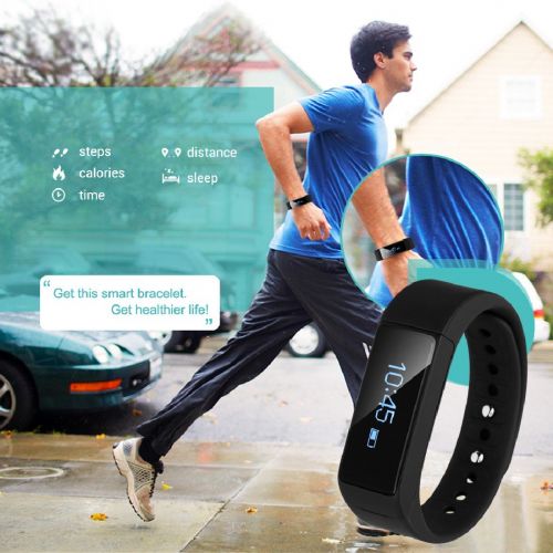  Kavas - New for iwown i5 plus Smart Wristband Bluetooth 4.0 Smartband Smart Band Passometer Sleep Monitor Smart Bracelet