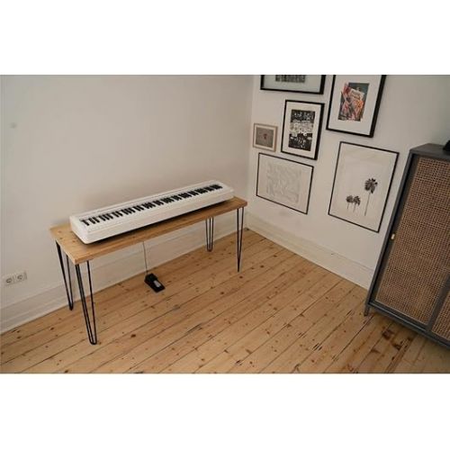  Kawai ES120 88-key Digital Piano with Speakers - Light Gray