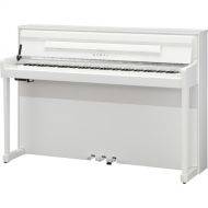 Kawai CA901 Console Digital Piano with Matching Bench (Premium Satin White)