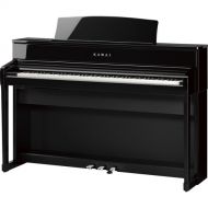 Kawai CA701 Console Digital Piano with Matching Bench (Premium Polished Ebony)