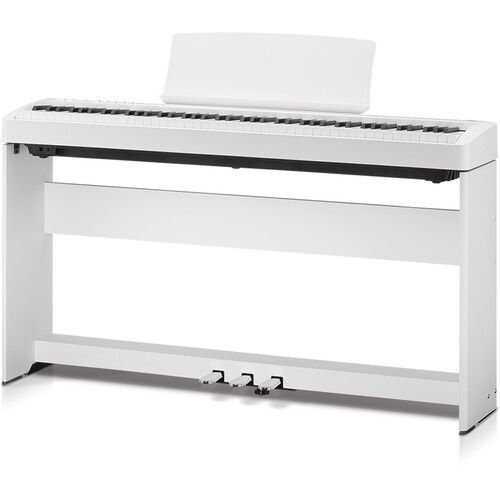  Kawai HML-2 Designer Stand for ES120 Digital Piano (Elegant White)