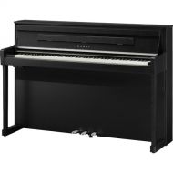 Kawai CA901 Console Digital Piano with Matching Bench (Premium Satin Black)