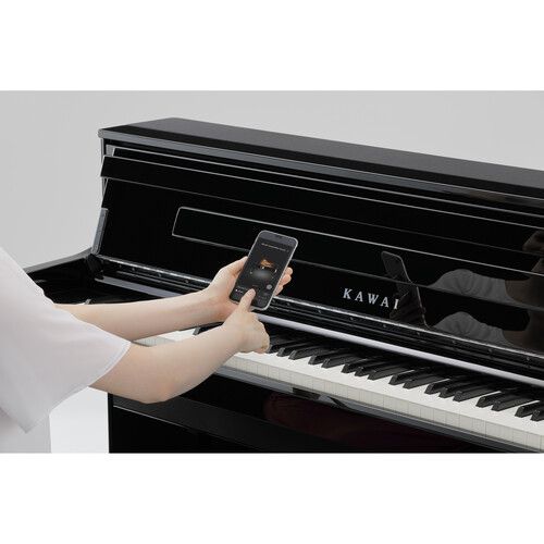  Kawai CA901 Console Digital Piano with Matching Bench (Premium Satin Black)
