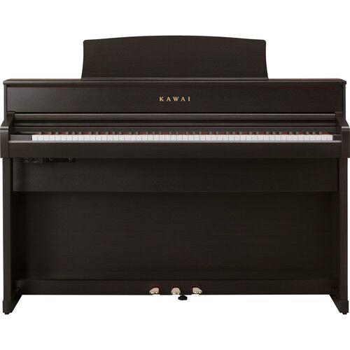  Kawai CA701 Console Digital Piano with Matching Bench (Premium Rosewood)