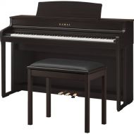 Kawai CA501 Digital Piano with Matching Bench (Premium Rosewood)
