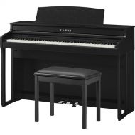 Kawai CA401 Digital Piano with Matching Bench (Satin Black)