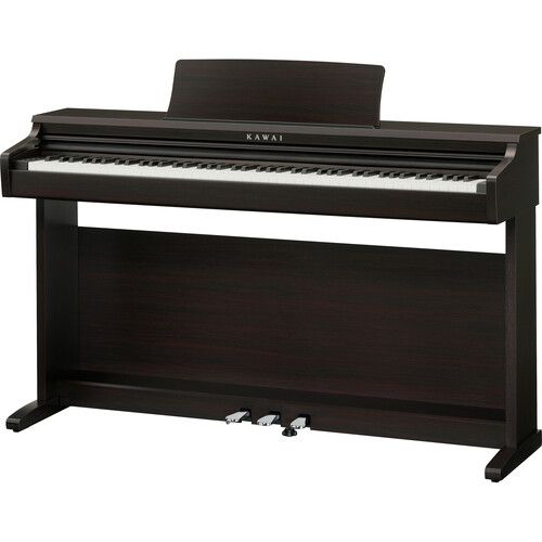  Kawai KDP120 88-Key Digital Piano with Matching Bench (Premium Rosewood)