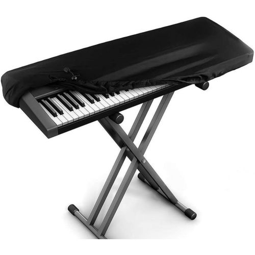  [아마존베스트]Kaxich Stretchy Electronic Piano Keyboard Dust Cover with Drawstring Universal 88 Keys Piano Keyboard Dustproof Protective Case