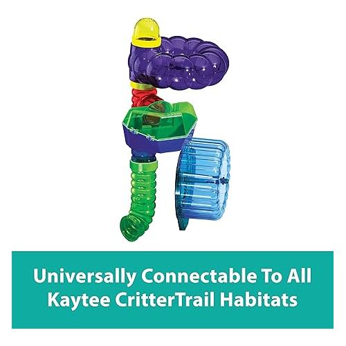  Kaytee CritterTrail Fun-nel Outhouse Attachment Small Animal Habitat Tubes