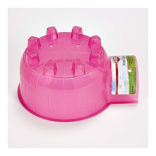  Kaytee Igloo Habitat Hideout For Pet Hamsters, Gerbils, Rats, and Other Small Animals, Mini