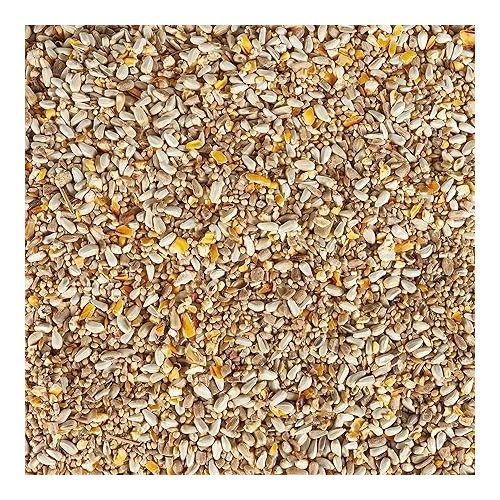  Kaytee Bird & Balcony Wild Bird Food No Mess Seed Blend for City Dwelling Birds Like Finches, Sparrows, Mourning Doves and More, 5 lb