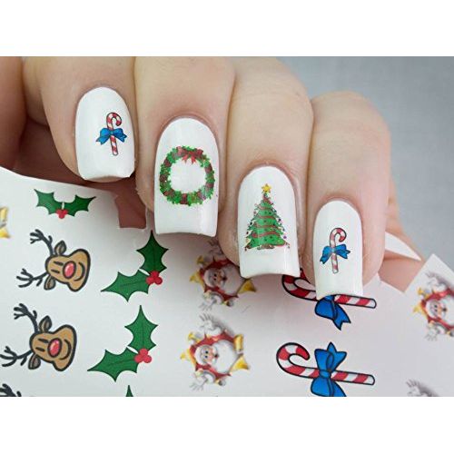  Kaz Creations Christmas Fashion Nail Stickers