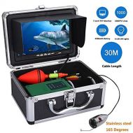Kbj-accessory Underwater Fishing Video Camera Kit Monitor - White LEDs 15M Cable