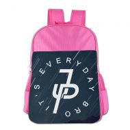 Kddcasdrin Jake Paul JP Logo Kids School Backpack Carry Bag For Girls Boys