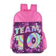 Kddcasdrin Team10 Tie Dye Jake Paul Childrens School Backpack Carry Bag For Girls Boys