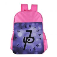 Kddcasdrin Jake Paul JP Logo Kids School Backpack Carry Bag For Girls Boys