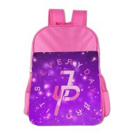 Kddcasdrin Jake Paul Its Every Day Pink Kids School Backpack Carry Bag For Girls Boys