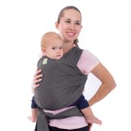 Baby Wrap Carrier by KeaBabies - All-in-1 Stretchy Baby Wraps - Baby Sling - Infant Carrier - Babys Wrap - Hands Free Babies Carrier Wraps | Great Baby Shower Gift (Mystic Gray)